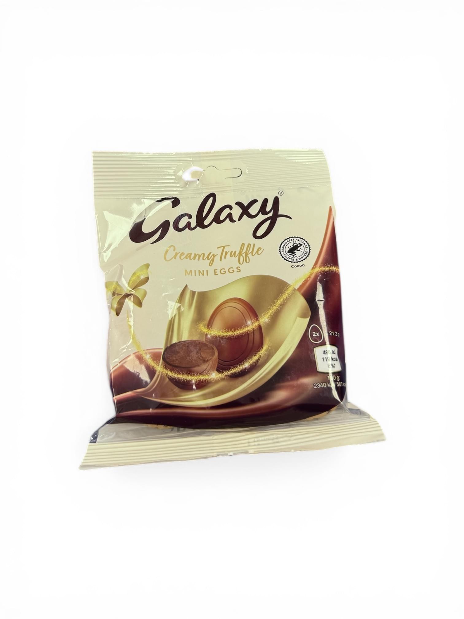Galaxy Creamy Truffle Mini Eggs 74g
